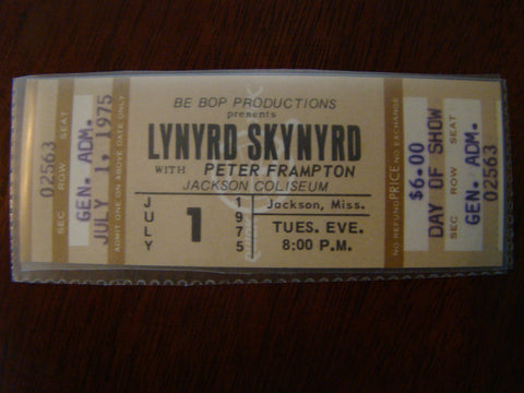 Lynyrd Skynyrd Peter Frampton 1975