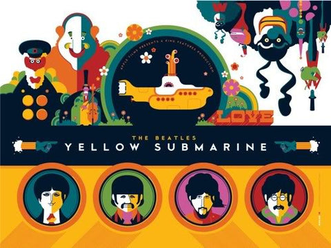 Beatles Yellow Submarine Folio 12 Whalen Set (5)