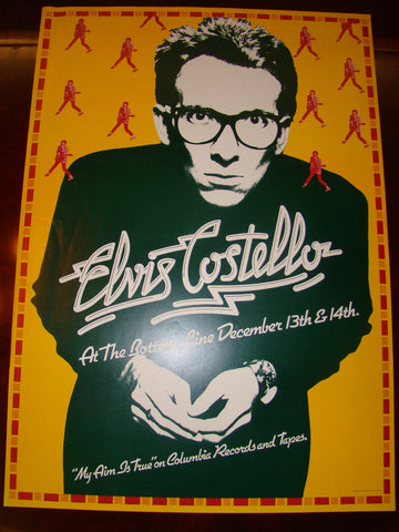 Elvis Costello 77 Columbia Promo