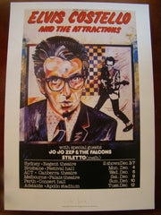 Elvis Costello & The Attractions Australian Tour 79 Grosz