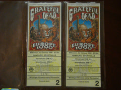 Grateful Dead Hamburg Germany Griffin Set 1990