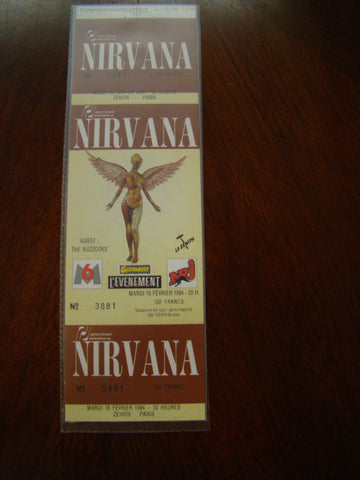 Nirvana Buzzcocks Paris FR 1994