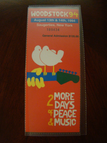 Woodstock 94 25 year anniversary